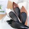 Búp bê mũi nhọn si bóng phối nơ talong may chỉ - MS: BBX-26009