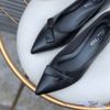 Giày Cao gót nữ 1p mũi nhọn phối nơ chữ nhật - MS: C1-10003