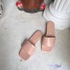 Dép mũi vuông bảng ngang gấp -MS: DX-25038