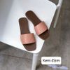 Dép mũi vuông quai ngang lớn dập ly chéo X- MS: DX-63006