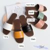 Dép mũi vuông bảng ngang lớn dập ly - MS: DX-63005