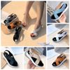 Sandal 4p đế đúc 2 quai chéo lớn - MS: S4-58007