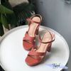 Giày sandal 12p đúp mũi vuông quai chéo - MS: S12-23005