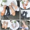 Giày sandal 1p bảng ngang nhỏ dây nối eo - MS: S1-26001