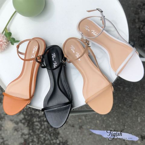  Giày sandal 1p bảng ngang nhỏ dây nối eo - MS: S1-26001 