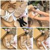 Giày Sandal 3 quai đan chéo vòng tròn - MS: SX-01066