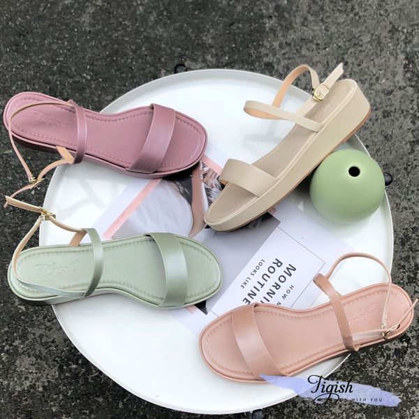 giày sandal đế xuồng chiều cao thấp