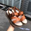 Giày Sandal nữ 4p đế đúc giả vân đá quai ngang chữ Y - MS: S4-01001