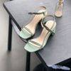 Giày Sandal nữ 5p mũi vuông bảng ngang nối eo - MS: S5-23024