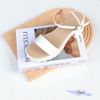 Sandal 6P bánh mì gót mũi vuông quai ngang - MS: S6-58002