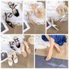 Sandal 7p gót hồ lô mika bảng ngang nhỏ phối khóa- MS: S7-23013