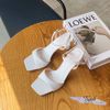 Sandal 7p gót khuyết mũi vuông bảng ngang khuyết giữa - MS: S7-06007