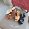 Sandal 8p đế xuồng quai khuyết giữa - MS: S8-26003