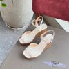 Sandal 8p đế xuồng quai khuyết giữa - MS: S8-26003