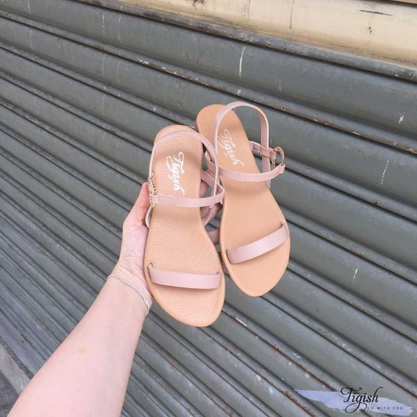 giày sandal xẹp cực xinh