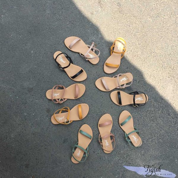 giày sandal xẹp cực xinh