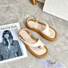 Sandal bánh mì 3p mũi vuông xỏ ngón chéo - MS: S3-70001