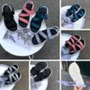 Giày sandal deta quai dù xé ngang chéo đế trắng - MS: SX-53001