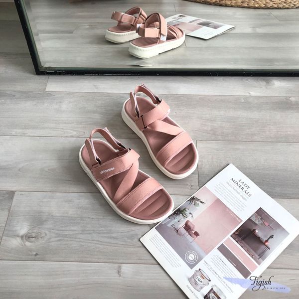 giày sandal xẹp quai dù