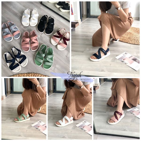 mau sỉ giày sandal quai dù sondo ở đâu - tigish - kho giày giá sỉ