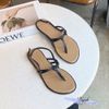 Sandal mũi tròn kẹp ngón quai mảnh - MS: SX-25055