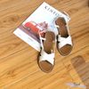 Giày nữ sandal 2 quai chéo tán đinh- MS: SX-25028