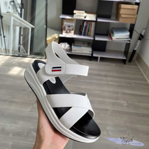  Sandal nữ 4p đế đúc 2 quai quai chéo- MS: S4-58003 