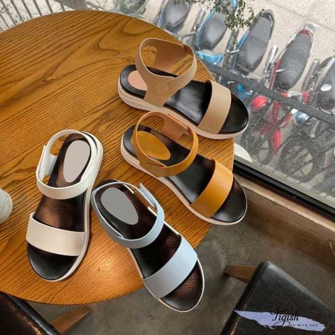  Giày Sandal nữ 4p đế đúc bảng ngang- MS: S4-58001 