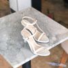 Giày	Sandal 7p gót vuông nhỏ sơn bảng ngang nối eo - MS: S7-23010