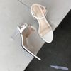 Giày sandal cao gót kim cương bảng ngang mika - MS: S8-23003