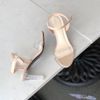 Giày sandal cao gót kim cương bảng ngang mika - MS: S8-23003