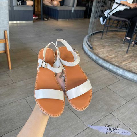  Giày sandal nữ bảng ngang nhỏ si- MS: SX-01003 