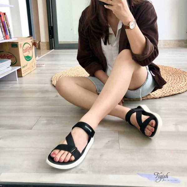 giày sandal quai dù kiểu cực xinh 