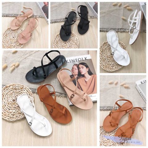  Sandal xỏ ngón khóa ngược- MS: SX-25033 