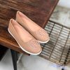 Giày Slip on nữ đế trắng phối khoá NY - MS: SL-56001