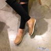 Giày Slip on nữ si đế trắng - MS: SL-56002