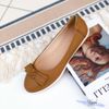 Slip on đế trắng nơ chữ nhật thắt nút - MS: SL-59007