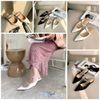 Sục 3p mũi nhọn phối quai ngang đính đá viên - MS: C3-74001