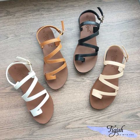  Sandal xỏ ngón chữ M 