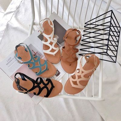  Sandal kẹp ngón 2 chữ M đối xứng 