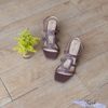 Giày Sandal 5p ô cửa sổ - S5-26003