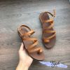 Sandal xỏ ngón chữ M