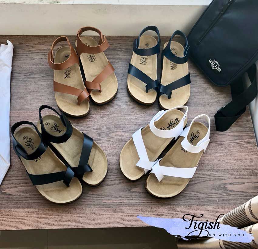 Sandal kẹp ngón đế trấu