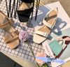 Sandal 5p 2 quai ngang phối khóa