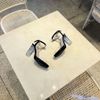 Giày Sandal 9p đúp mũi gót quai trong mika 02 - MS: S9-23008