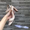 Sandal 7p gót lép khuyết chữ nhật. S7-11012
