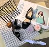 Sandal 5p 2 quai ngang phối khóa