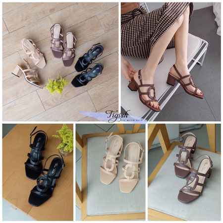  Giày Sandal 5p ô cửa sổ - S5-26003 