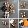 Giày Sandal 1p mũi vuông quai T khóa thang rỗng - MS: S1-06001