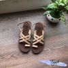 Sandal xỏ ngón bảng chéo đôi